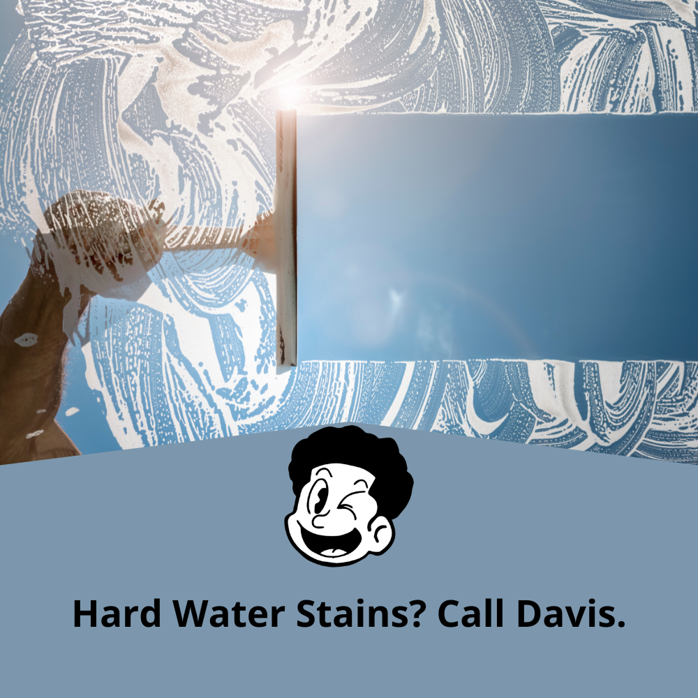 hard water window cleaning